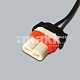 Разъем для лампы HB4 цоколь P22d тип 1 DEON DC-HB4-01 (9006) с проводом