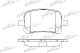 Колодки тормозные дисковые передние PBP1437 PATRON