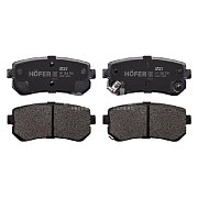 Колодки тормозные задние HF 350 709 HOFER