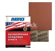 Наждачная бумага (шлифлист) на тканевой основе P180 230 х 280 мм, ABRO 1лист