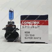 Автолампа HB4 12V 55W ( 51W ) супер белая LONGTEK 9006 20204W P22d 