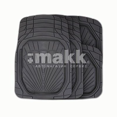 Коврики-ванночка 4 предмета морозостойкие Autoprofi Power черный (TER-510 BK)