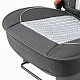 Накидки на сиденье Car Performance передние 2 шт fiberflax черн/серые CUS-2062 BK/GY