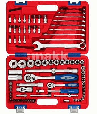 Набор инструментов универсальный, 82 предмета Мастак 01-082C