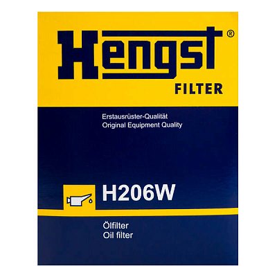 Фильтр масляный Hengst H206W (WP 928/80, C-308, C-115) FORD Ranger, MAZDA B-Serie