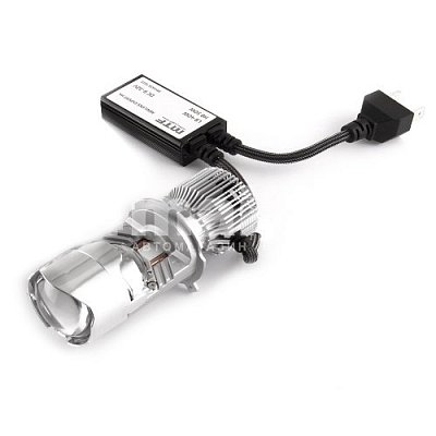 Светодиодные линзы MiniLENS EXPERT H4/H19, 12/24V, 40/50W, 5500K, 5000LM MTF комплект