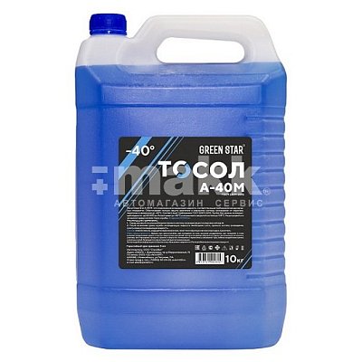 Тосол А-40М Green Star 10 кг