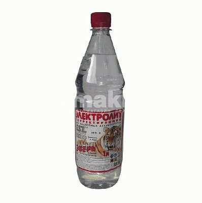 Электролит Зверь плотностью 1,40 г/см.куб. 1 л (г.Новосибирск) 