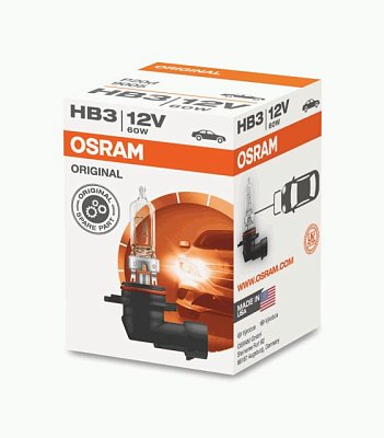 Автолампа HB3 12V 60W OSRAM 9005 P20d 