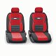 Чехлы Comfort COMBO велюр,11пр.6молн.чёрн./красн р-р М 5шт/уп CMB-1105 BK/RD (M)
