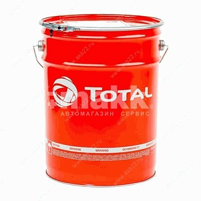 Смазка универсальная Total Multis MS2 (серый) 18кг с молибденом 140076 (вес)