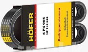Ремень поликлиновой 6PK905 УАЗ 31519 Хантер дв.ЗМЗ 514 ГУРа HF 103 622 Hofer