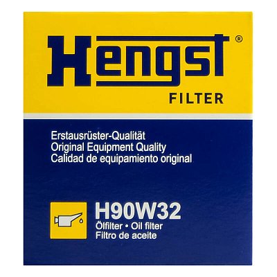 Фильтр масляный Hengst H90W32 (W 712/82) (Ford C-max, Fiesta V, Focus II, Galaxy II