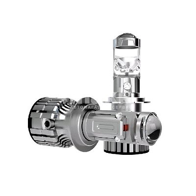 Светодиодные линзы MiniLENS H4/H19, 12V, 30/45W, 5500K, 4500LM MTF комплект