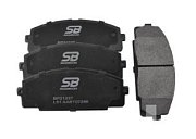 Колодки тормозные дисковые передние BP21237 SB NAGAMOCHI