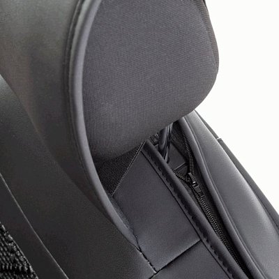 Накидки на сиденье Car Performance передние 2 шт экокожа черные CUS-2092 BK/BK