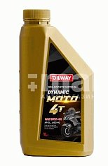 Масло моторное Oilway DYNAMIC MOTO 4T 10W40 полусинтетическое 1л