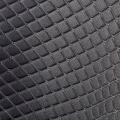 Накидки на сиденье Car Performance передние 2 шт  fiberflax черные 5шт/уп CUS-1032 BK