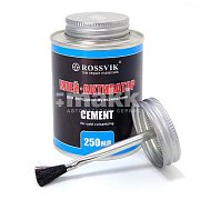 Клей самовулканизующийся для холодной вулканизации (клей-активатор) ROSSVIK 340гр/250 мл с кистью
