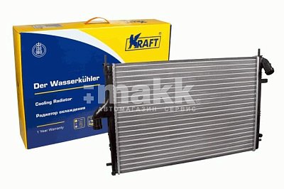 Радиатор охлаждения Renault Lada Largus AT KT 104045 Kraft