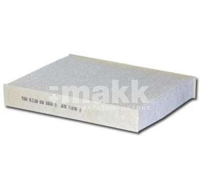 Фильтр салонный Цитрон "TSN" 9.7.38 (CU 2433) FORD Fiesta, Fusion, CHERY Tiggo 4, Tiggo 5, Tiggo 7/7