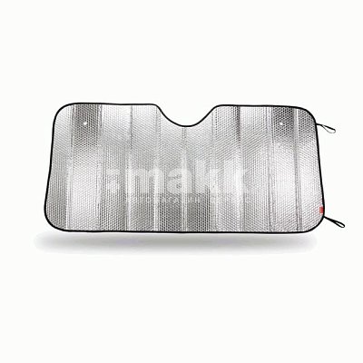 Экран солнцезащитный на лобовое стекло двухсторонний р-р 130х60см пл-ть 150 гр/м SUN-150 (M)