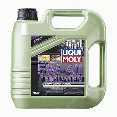 Масло моторное LIQUI MOLY Molygen New Generation 5W40 синт. API SN ACEA A3/B4 4л
