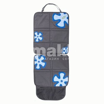 Защитная накидка  под детское кресло на спинку и сидение SM/COV-020 GY/BL