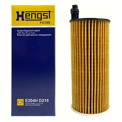 Фильтр масляный Hengst E204H D218 (HU 6004 x) BMW, TOYOTA