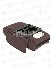 Органайзер на подлокотник экокожа 9*20*24 темно-коричневый PSV Pillow 138908