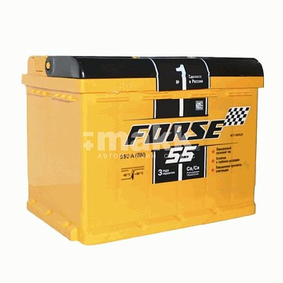 Аккумуляторная батарея 55 Ач Forse о/п  24,2*17,5*19