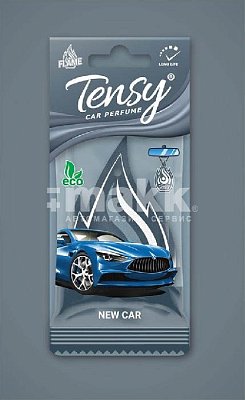 Ароматизатор Картон "Tensy/Dolce Life" Flame Новая машина 50шт/бл TA-52