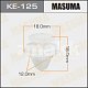 Клипса пластм. крепежная KE-125 Европа Masuma