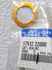 Кольцо уплотнительное Hyundai Creta 16/08- 17512-22000 OEM