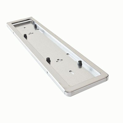 Рамка номерного знака Exprofesso нержавеющая сталь закругленные углы EX-003