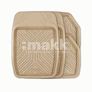 Коврики-ванночка 4 предмета Autoprofi Groove бежевый (TER-150 BE)