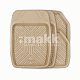Коврики-ванночка 4 предмета Autoprofi Groove бежевый (TER-150 BE)