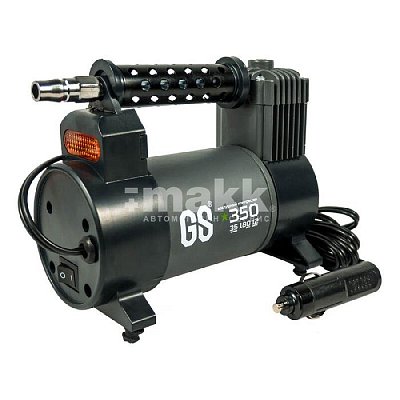 Компрессор 35л/мин 180W 12V 10Атм, шланг с переходником Green Star 