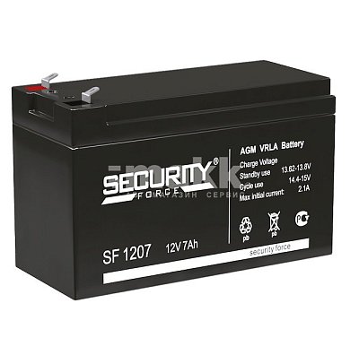 Аккумулятор Security Force 12В  7Ач (SF 1207) 