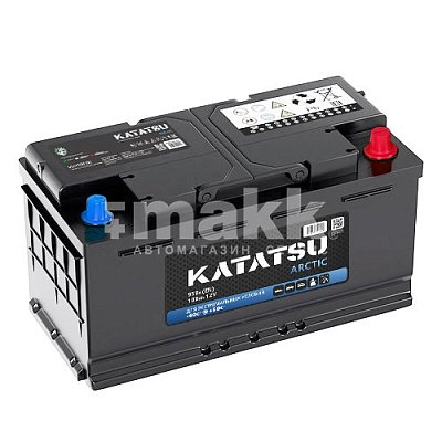 Аккумуляторная батарея 100 Ач Katatsu Arctic о/п 35,3*17,5*19