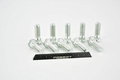 Шпилька колесная Toyota 0184-005-PCS10 ( уп. 10 шт.) Febest