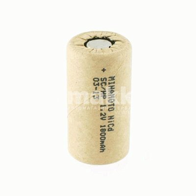 Аккумуляторы 1800mAh 1,2V ME1800 SC/HP MINAMOTO  