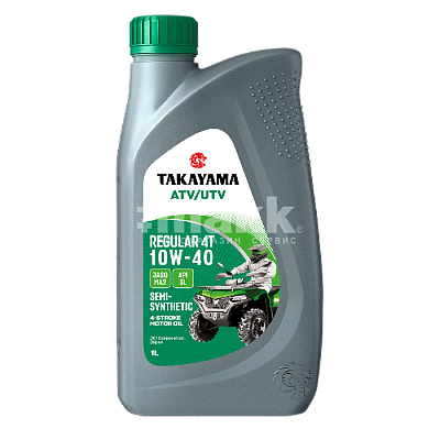 Масло моторное TAKAYAMA ATV/UTV Power 4T 10W40 SL MA-2 1л