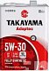 Масло моторное TAKAYAMA Adaptec 5W30 синт ILSAC GF-6A, API SP  4л (металл) 