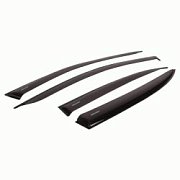 Дефлекторы на боковые стекла Voron Glass Mitsubishi Pajero IV 5d 2006 -н.в. внедорожник накладные