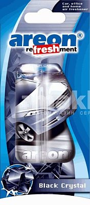 Ароматизатор гелевый AREON Liquid Черный кристал 704-025-902