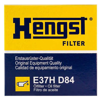 Фильтр масляный Hengst E37H D84 (HU 710 X) Skoda Fabia; VW Polo