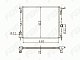 Радиатор охлаждения (сборный) Lada Largus (12-) Renault Logan (08-) 1.4/1.6 FRC1287m Fehu