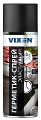 Герметик эластичный VIXEN спрей черный аэрозоль 520мл VX90203