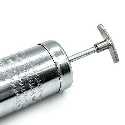 Шприц для откачивания и нагнетания масел и других тех.жидкостей 1000 мл металл Green Star